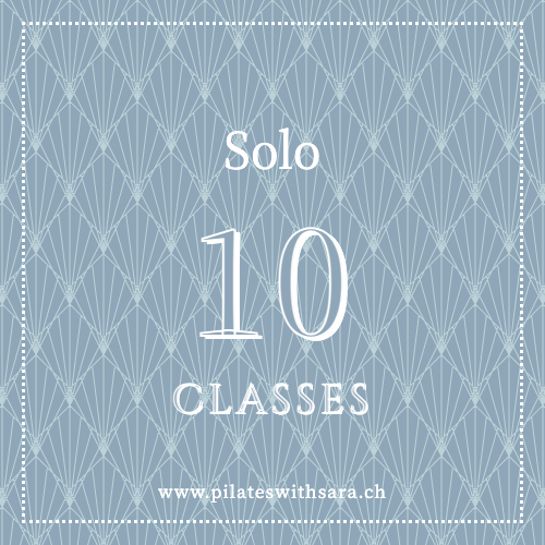 SOLO: 10x PILATES CLASSES