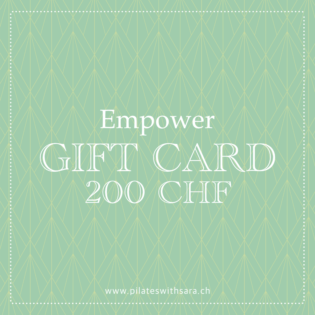 CARTE CADEAU: EMPOWER